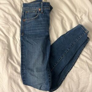 Madewell skinny jeans, size 26